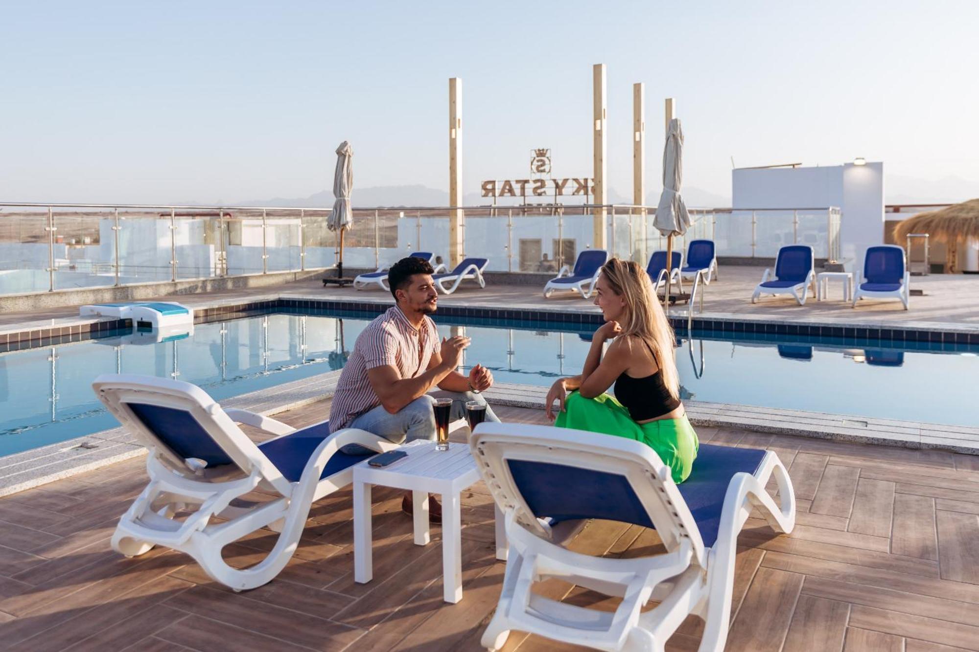 Sky Star Hotel Free Shuttle To Hurghada City Center Buitenkant foto