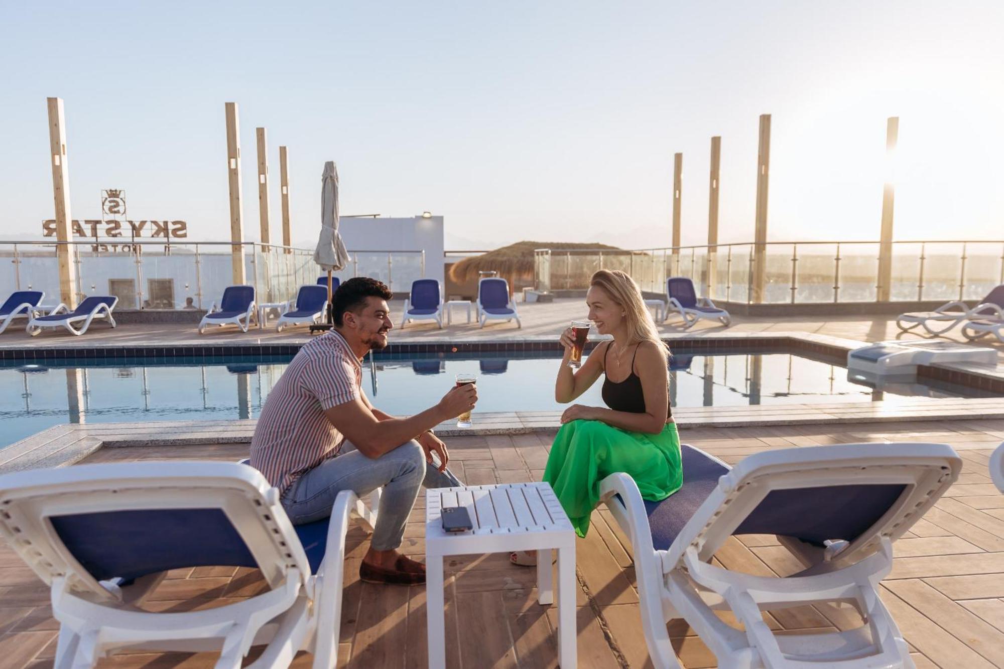 Sky Star Hotel Free Shuttle To Hurghada City Center Buitenkant foto